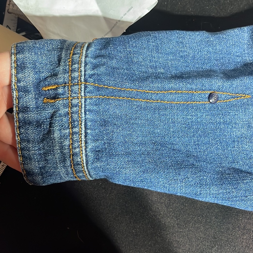 Rocawear Blue Denim Trench Coat - Picture 9 of 9